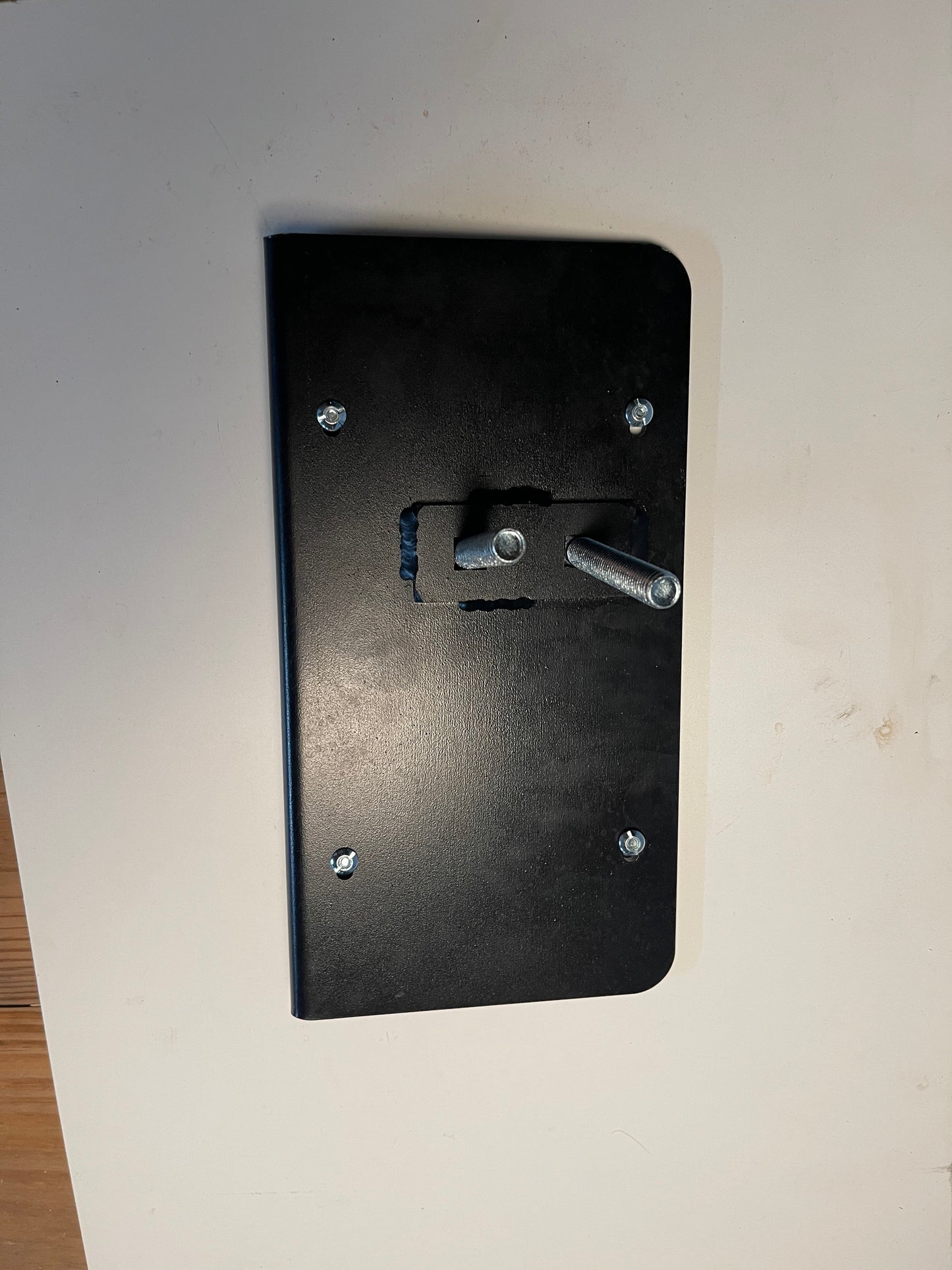 Humvee tag bracket