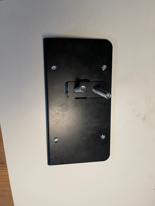 Humvee tag bracket